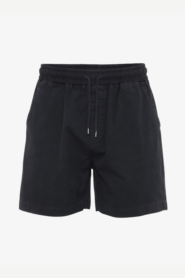 SHORT ORGANIC TWILL SHORTS DEEP BLACK