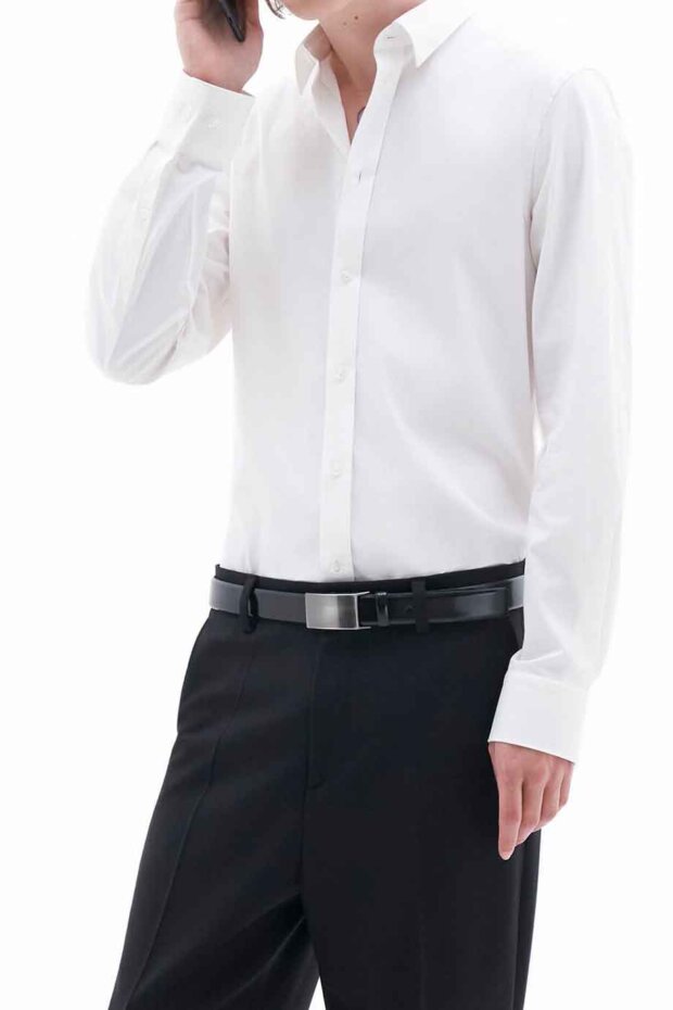 HEMD 29101 PAUL STRETCH SHIRT 1009 WHITE