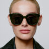 SONNENBRILLE BILLY DARK GREEN TRANSP