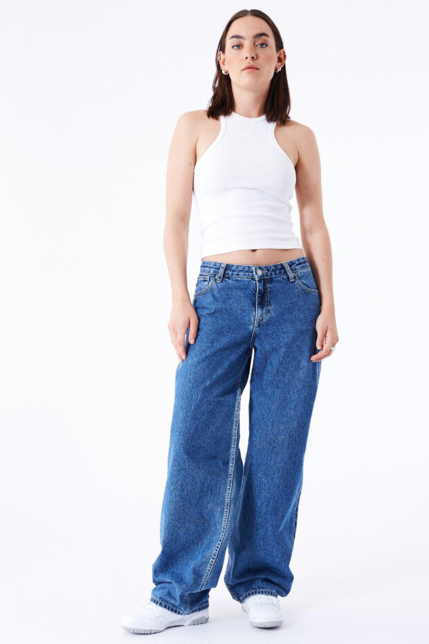 JEANS HILL PEBBLE MID STONE