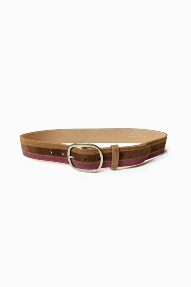 GÜRTEL FA23-67 CEINTURE MARRON GLACE